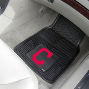 Cleveland Indians Car Mats Heavy Duty 2 Piece Vinyl