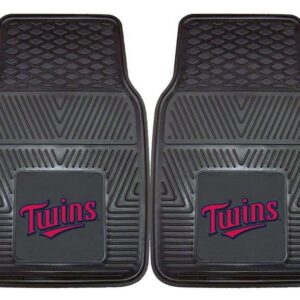 Minnesota Twins Car Mats Heavy Duty 2 Piece Vinyl