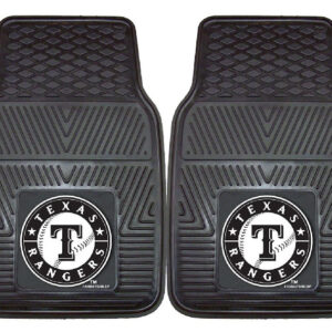 Texas Rangers Heavy Duty 2-Piece Vinyl Car Mats