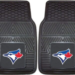Toronto Blue Jays Heavy Duty 2-Piece Vinyl Car Mats