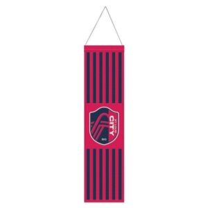 St. Louis City SC Banner Wool 8x32 Heritage Design
