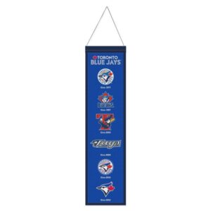 Toronto Blue Jays Banner Wool 8x32 Heritage Evolution Design