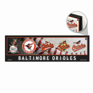 Baltimore Orioles Sign 9x30 Wood Evolution