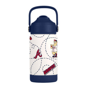 Atlanta Braves Kids Bottle 12oz Stainless Steel Mascot