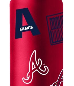 Atlanta Braves Quencher Bottle 34oz Stainless Steel Dreamweave