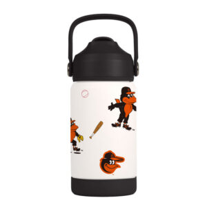 Baltimore Orioles Kids Bottle 12oz Stainless Steel Mascot