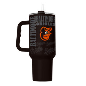 Baltimore Orioles Tumbler 40oz Powder Coat Replay