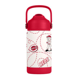 Cincinnati Reds Kids Bottle 12oz Stainless Steel Mascot