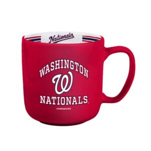 Washington Nationals Coffee Mug 15oz Stripe Design