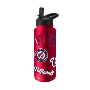 Washington Nationals Quencher Bottle 34oz Stainless Steel Dreamweave