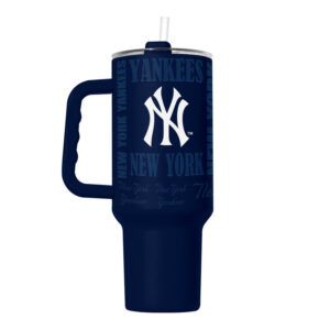 New York Yankees Tumbler 40oz Powder Coat Replay