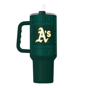 Oakland Athletics Tumbler 40oz Powder Coat Replay