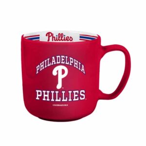 Philadelphia Phillies Coffee Mug 15oz Stripe Design