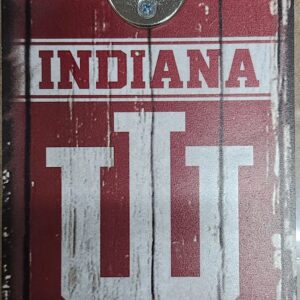 Indiana Hoosiers Sign Wood 5x11 Bottle Opener Alternate