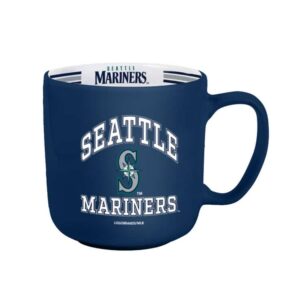 Seattle Mariners Coffee Mug 15oz Stripe Design
