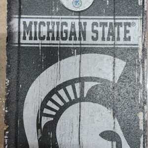 Michigan State Spartans Sign Wood 5x11 Bottle Opener Alternate