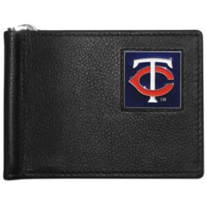 Minnesota Twins Wallet Leather Billfold Clip Wallet
