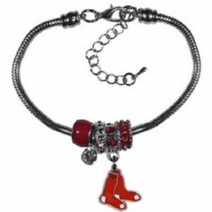 Boston Red Sox Bracelet Euro Bead Style