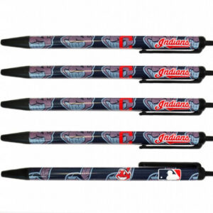 Cleveland Indians Pens Click Style 5 Pack