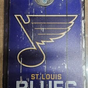 St. Louis Blues Sign Wood 5x11 Bottle Opener Alternate