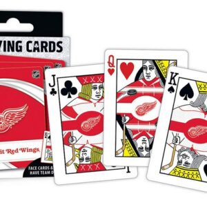 Detroit Red Wings Playing Cards Logo