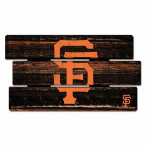 San Francisco Giants Sign 14x25 Wood Fence