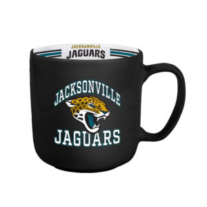 Jacksonville Jaguars Coffee Mug 15oz Stripe Design