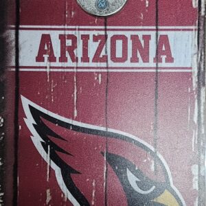 Arizona Cardinals Sign Wood 5x11 Bottle Opener Alternate