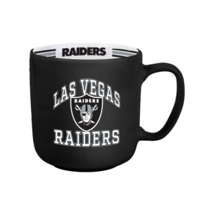 Las Vegas Raiders Coffee Mug 15oz Stripe Design