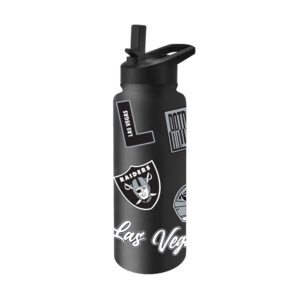 Las Vegas Raiders Quencher Bottle 34oz Stainless Steel Dreamweave