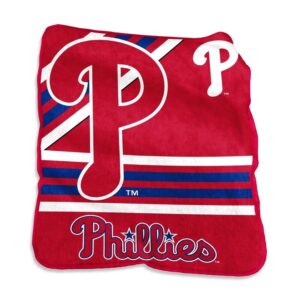 Philadelphia Phillies Blanket 50x60 Raschel Throw