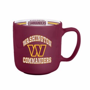 Washington Commanders Coffee Mug 15oz Stripe Design