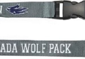 Nevada Wolfpack Lanyard Gray