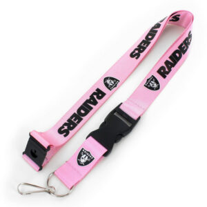 Las Vegas Raiders Lanyard Pink