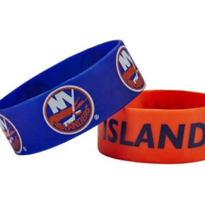 New York Islanders Bracelets - 2 Pack Wide