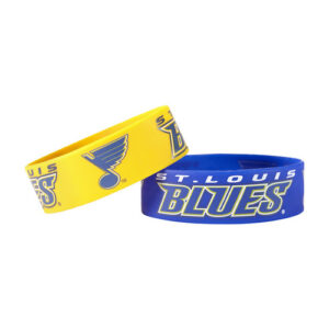 St. Louis Blues Bracelets - 2 Pack Wide