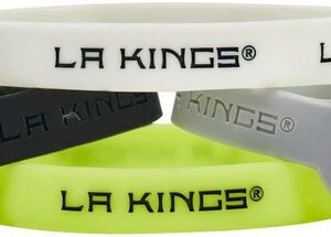 Los Angeles Kings Bracelets - 4 Pack Silicone