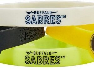 Buffalo Sabres Bracelets - 4 Pack Silicone