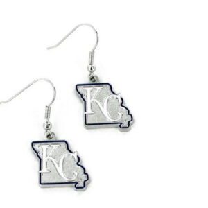 Kansas City Royals Earrings State Design