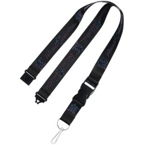 Miami Marlins Lanyard Black