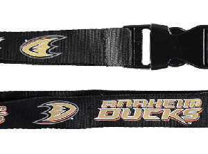 Anaheim Ducks Lanyard Black