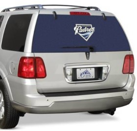 San Diego Padres Window Film Rear Alternate
