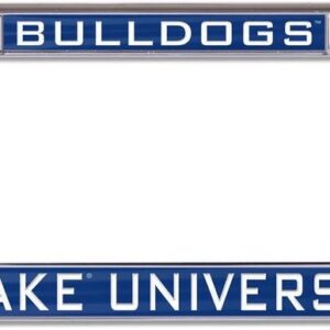 Drake Bulldogs License Plate Frame Inlaid Style