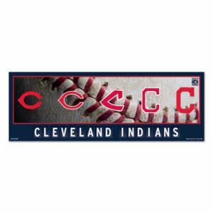 Cleveland Indians Sign 8x23 Wood Evolution