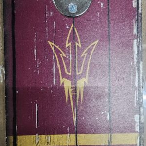 Arizona State Sun Devils Sign Wood 5x11 Bottle Opener Slogan