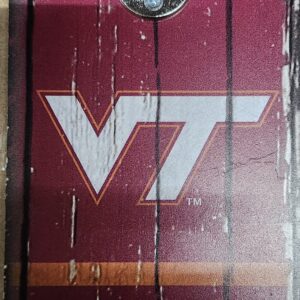 Virginia Tech Hokies Sign Wood 5x11 Bottle Opener Alternate
