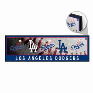 Los Angeles Dodgers Sign 9x30 Wood Evolution