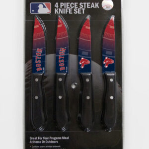 Boston Red Sox Knife Set Steak 4 Pack