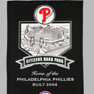 Philadelphia Phillies Banner 15x24 Wool Stadium Citizens Bank Park