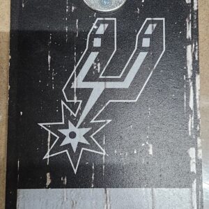 San Antonio Spurs Sign Wood 5x11 Bottle Opener Alternate